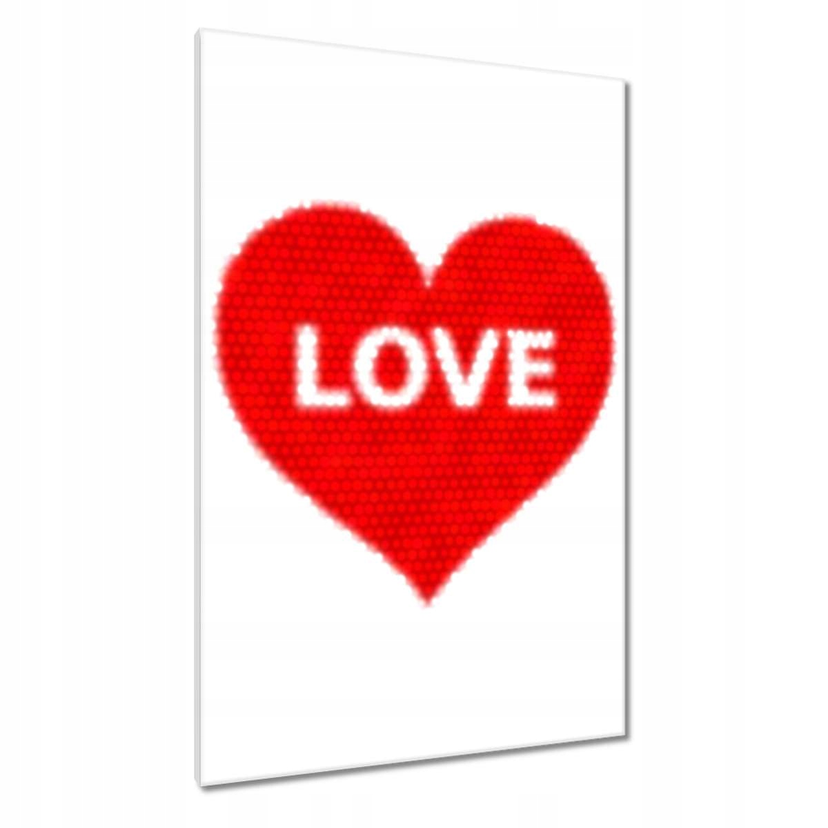 Obrazy 80x120 Srdce Láska