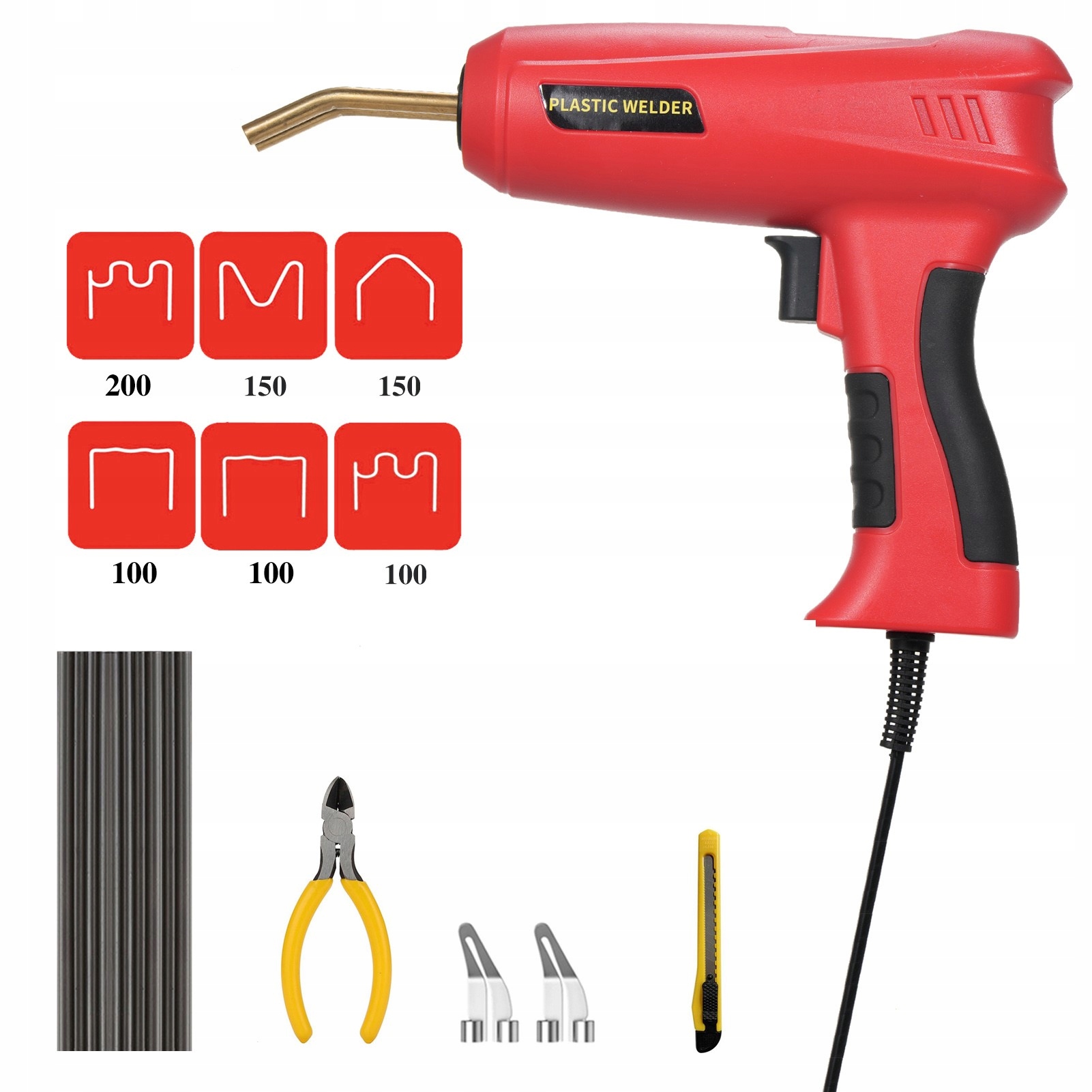 SPAWARKA ZGRZEWARKA DO PLASTIKU 150W 800 ZSZYWKI Kod producenta 755567824520