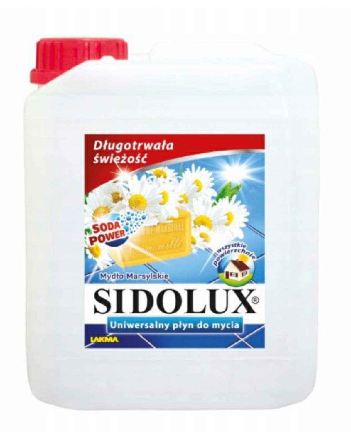 

Płyn Sidolux 5L Mydło Marsylskie