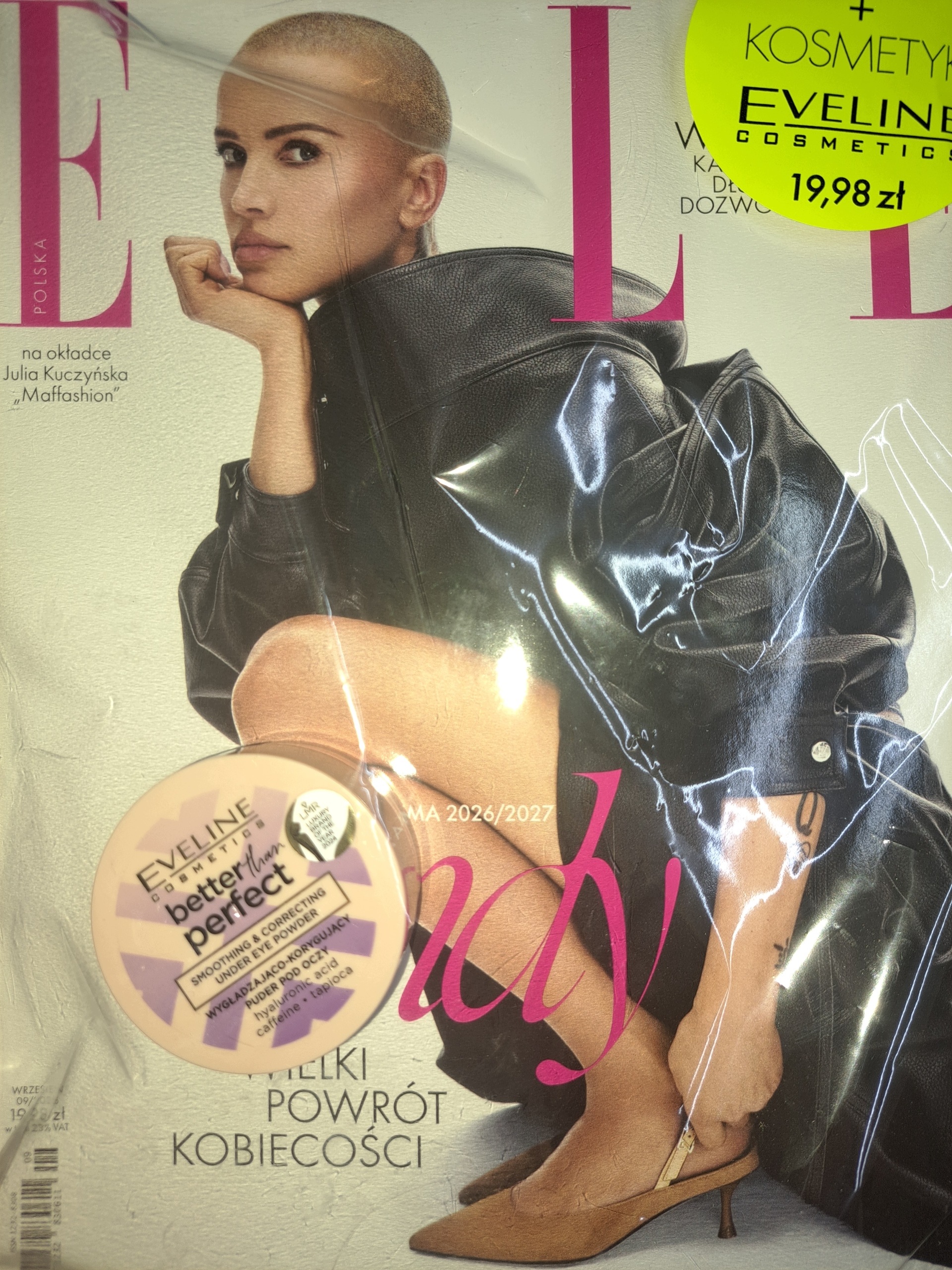 Elle 9 2026 Wygładzająco Korygujący Puder Pod Oczy Eveline