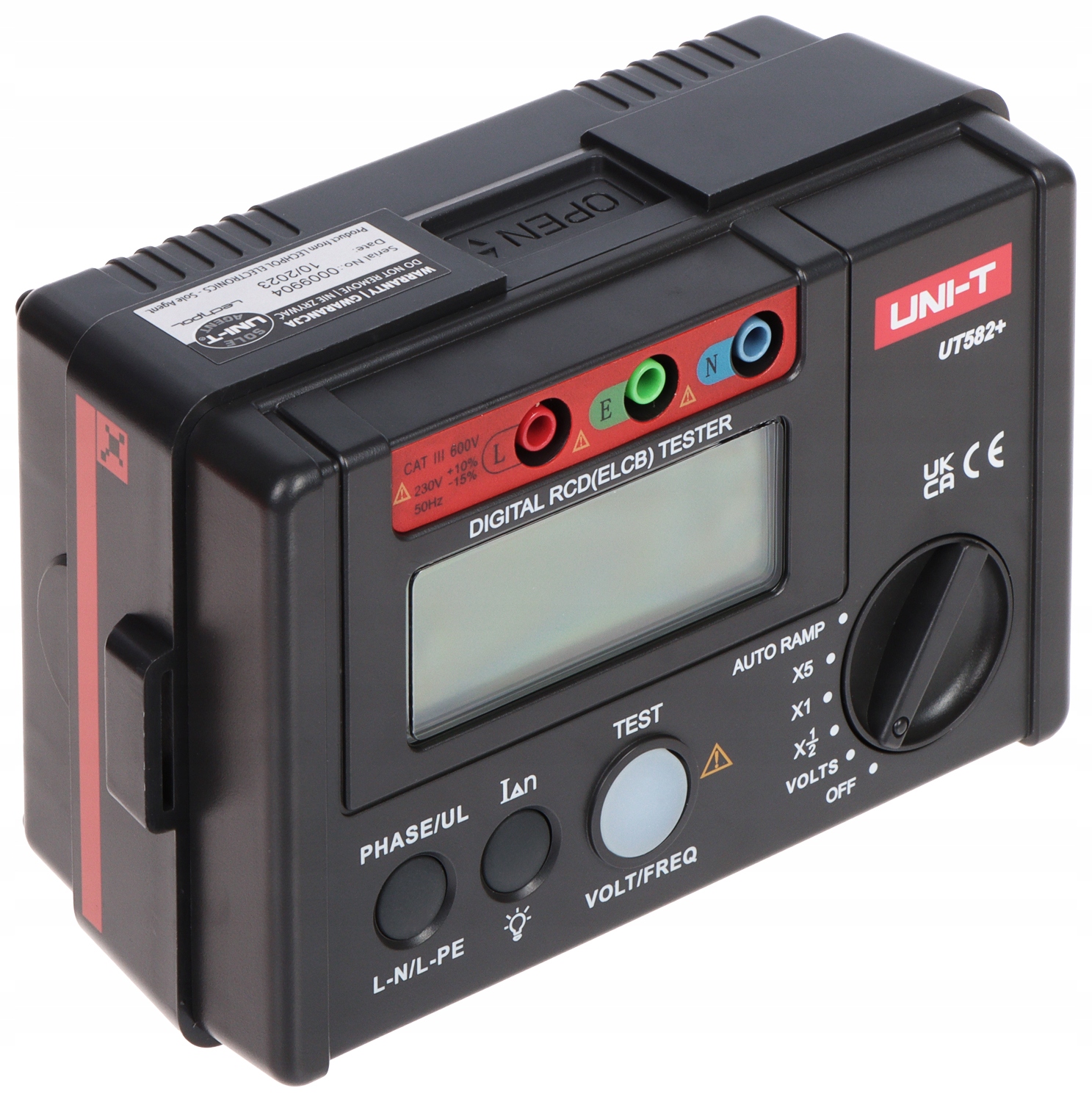 Merač Izolačného Odporu Tester Rcd UT-582+ Uni-t