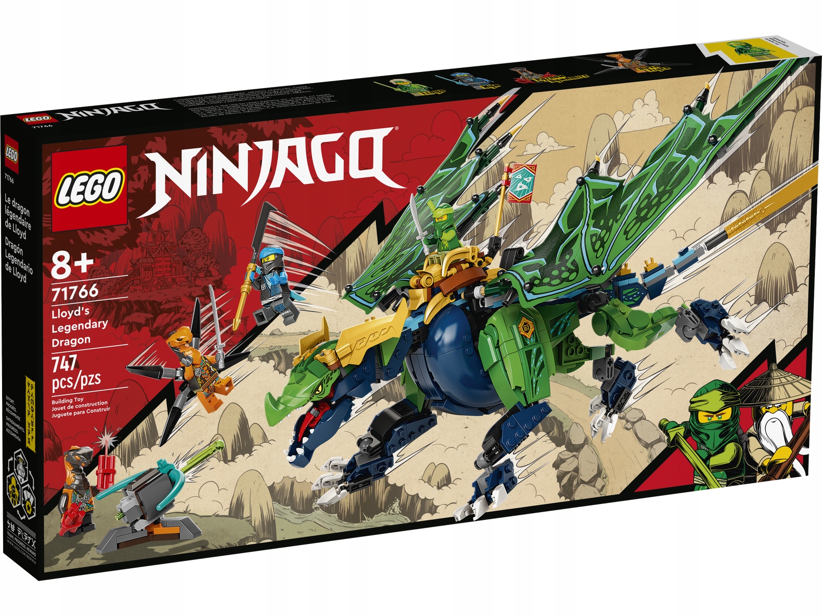 

Lego Ninjago 71766 Legendarny smok Lloyda