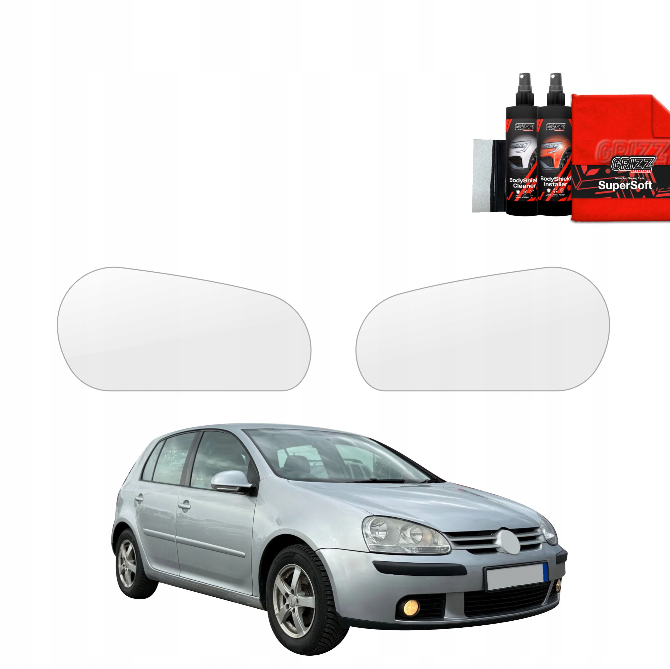 2v1 Fólie na lampy pro Volkswagen Golf 5 Hatchback 5D (2003-2009)