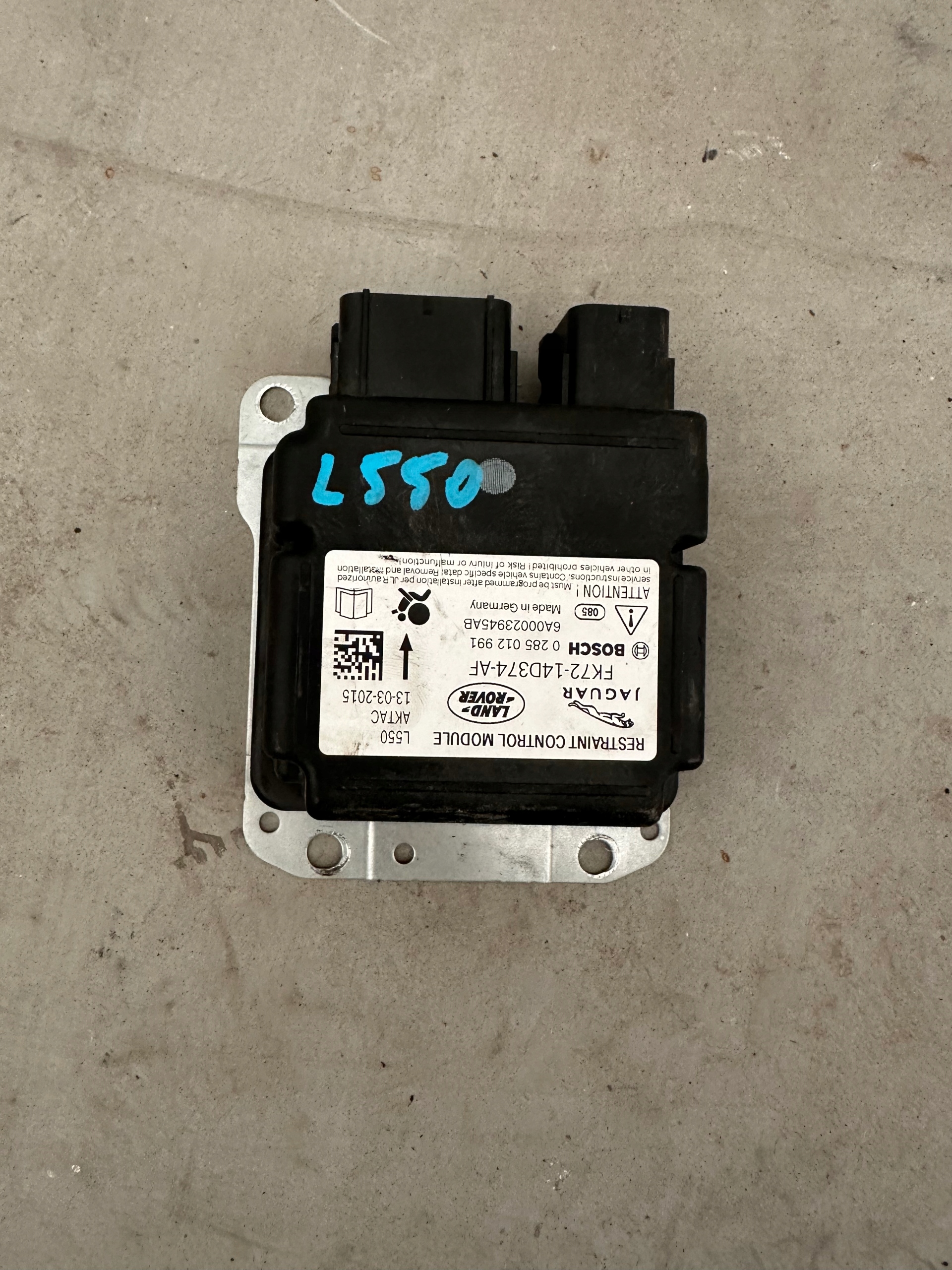 DISCOVERY SPORT L550 SENSOR module airbag