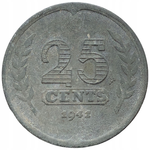 60706. Holandia, 25 centów, 1941r.