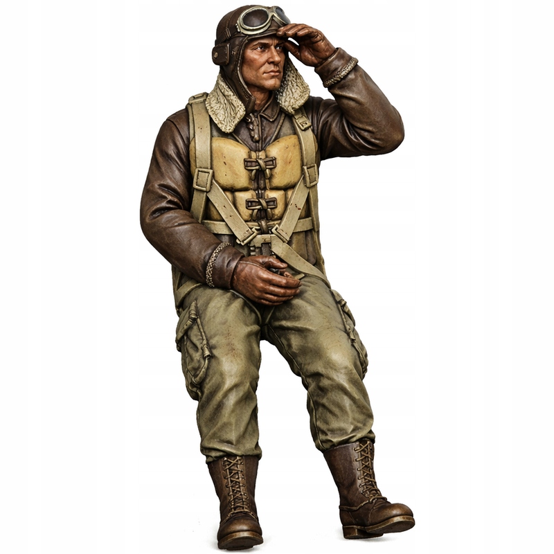 Figurka Pilot 1 Model 3d Skala 1:48