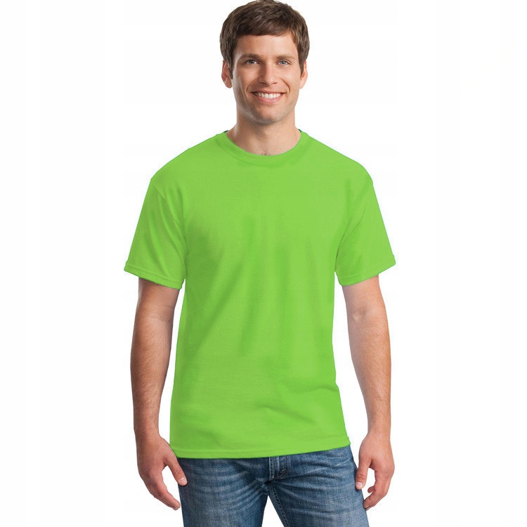 

T-shirt Koszulka Podkoszulek Męski 011 XXL limonka