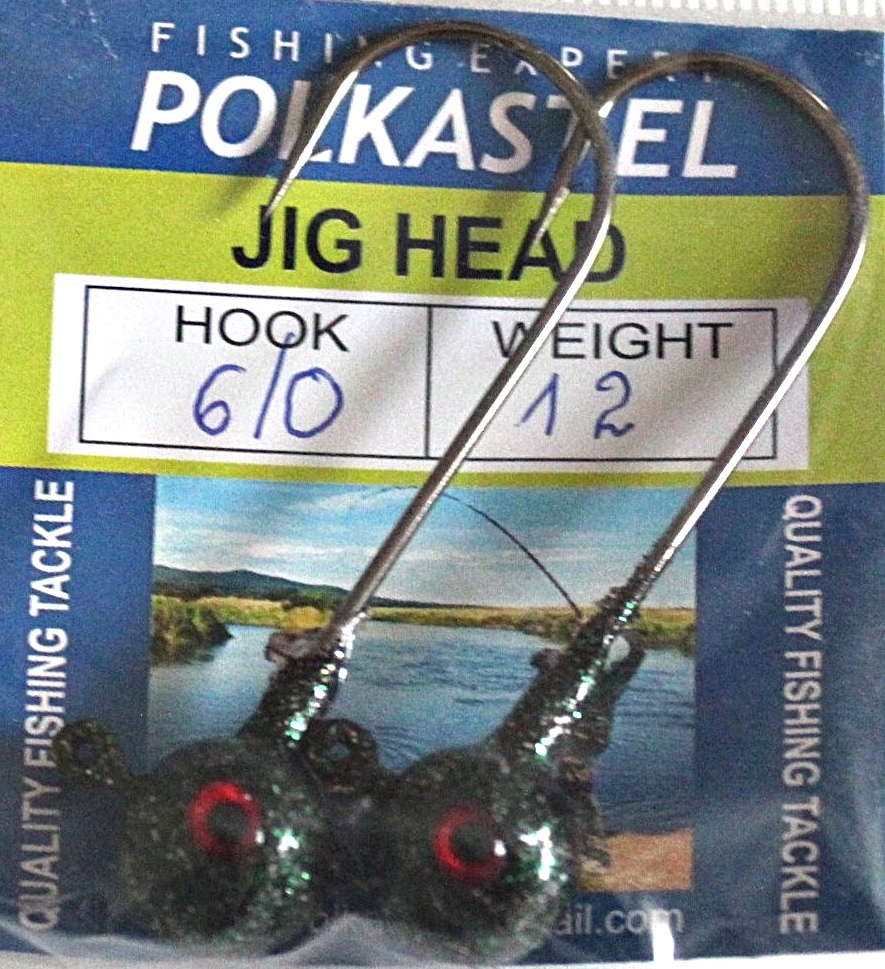 Główki Jigowe Ręcznie Malowane Hak 6/0 12gr.- OG17