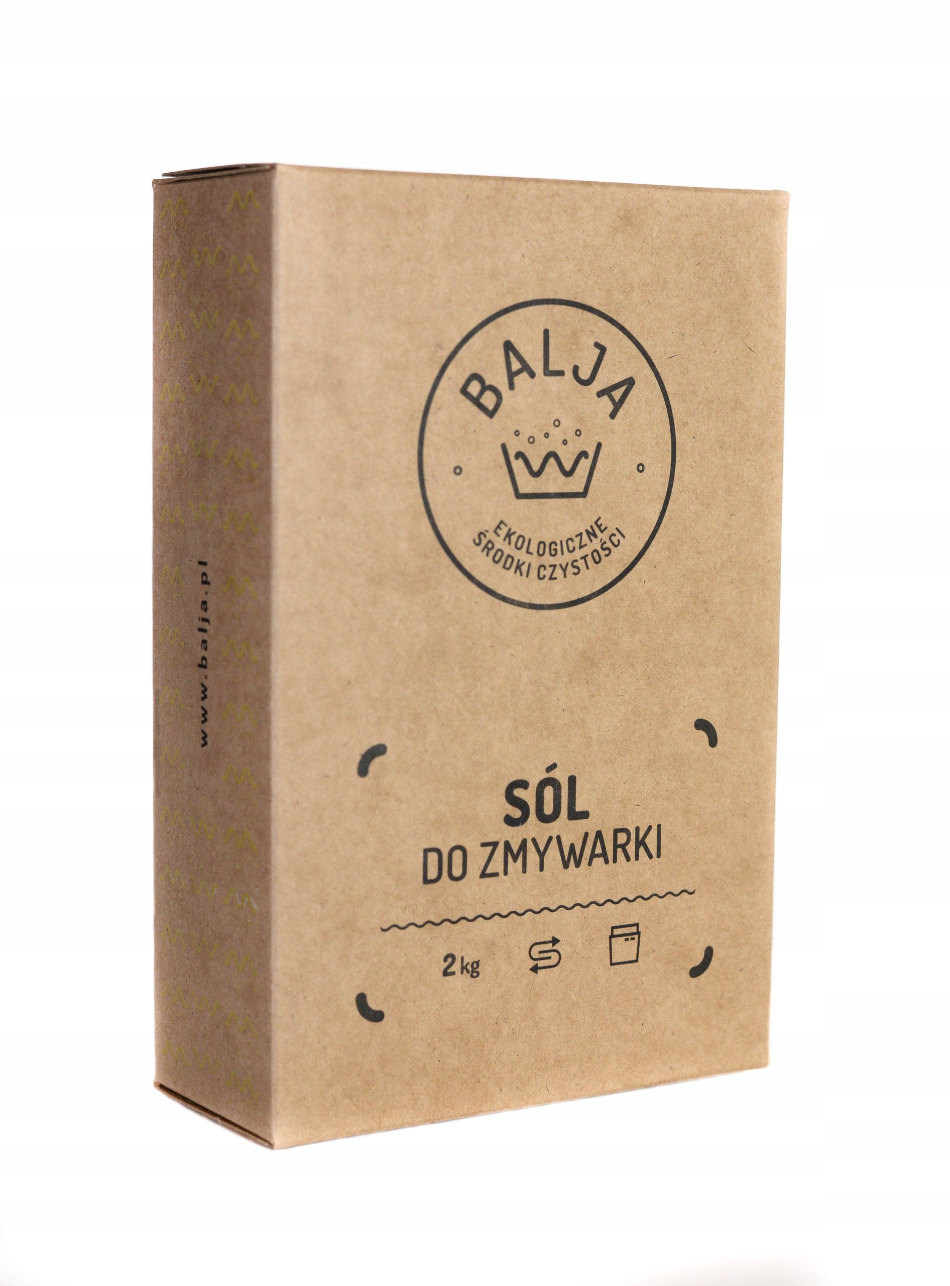 Levně 3x Sůl do myčky nádobí, 2 kg, Balja