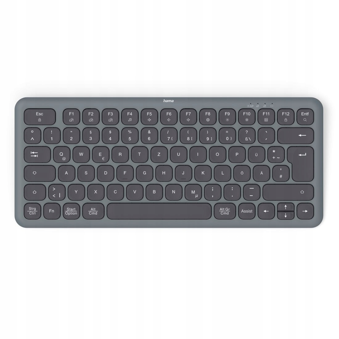 Hama Klávesnice WK-500 multi device Černo-šedá