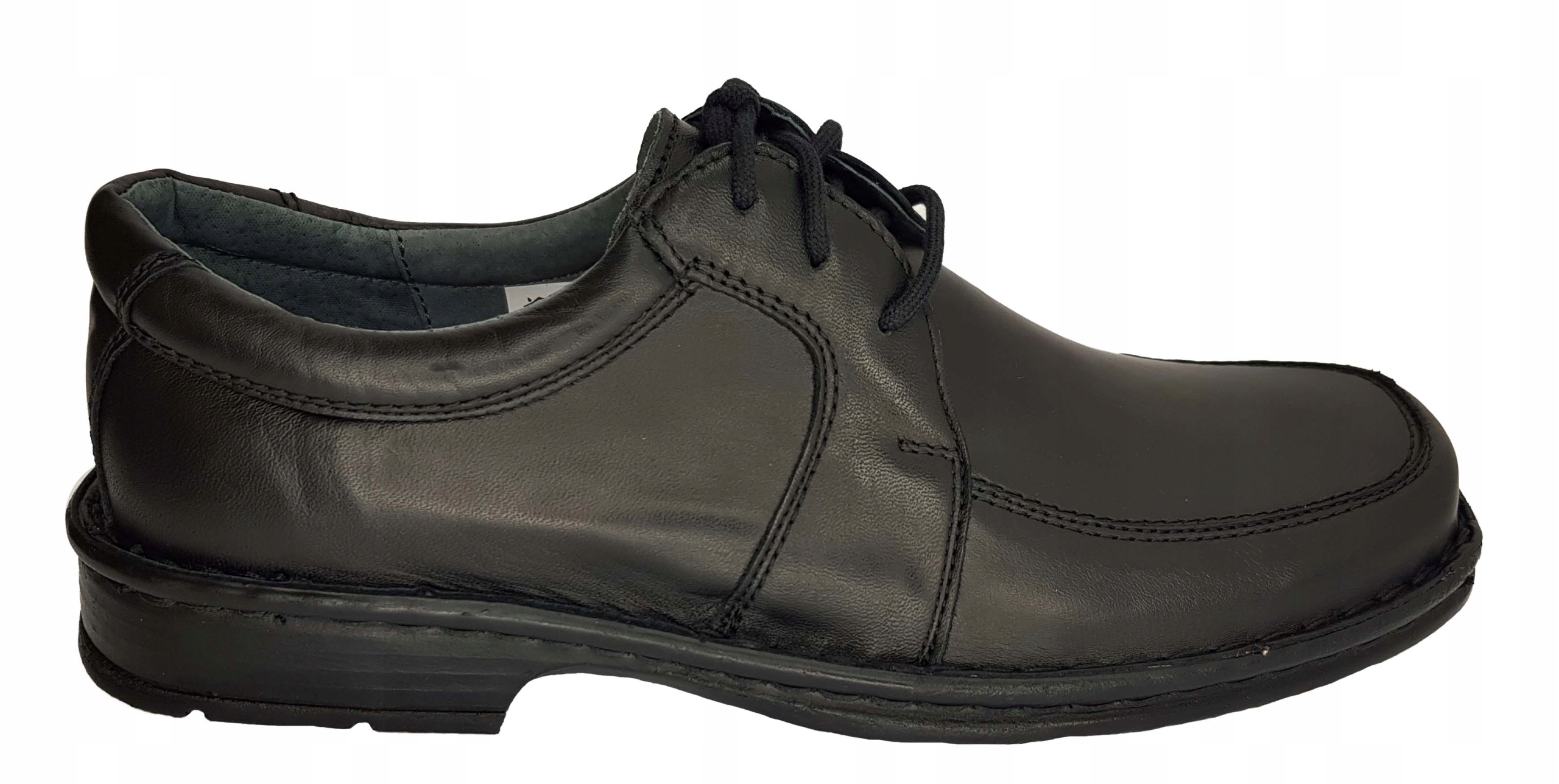 Wasak Pánské Kožené Polobotky 0078 Černé vel. 42