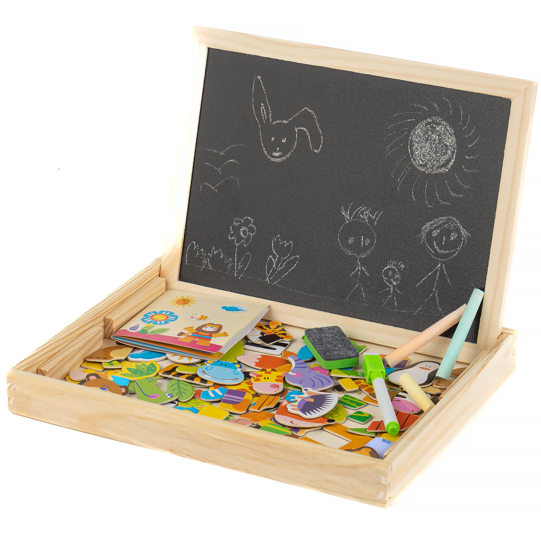 Tablica Edukacyjna Kredowa Magnetyczna Dwustronna EAN (GTIN) 6922105931079