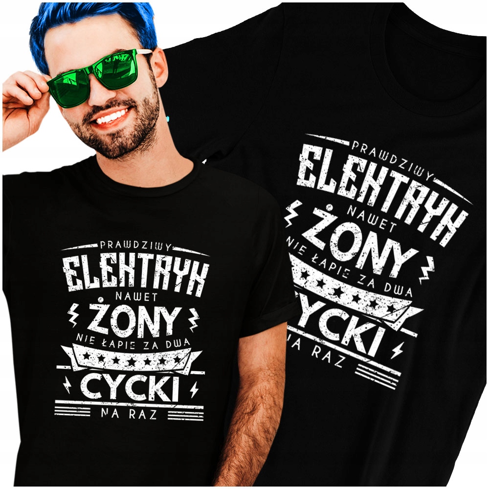 

Śmieszny na urodziny Dla Elektryka XL