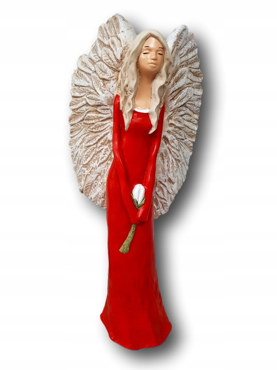 

Figurka Gipsowa Anioł Na Święta Dekoracja Domu XL
