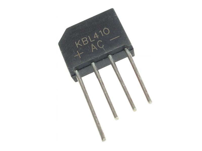 Mostek Prostowniczy 4A 1000V KBL410 płaski