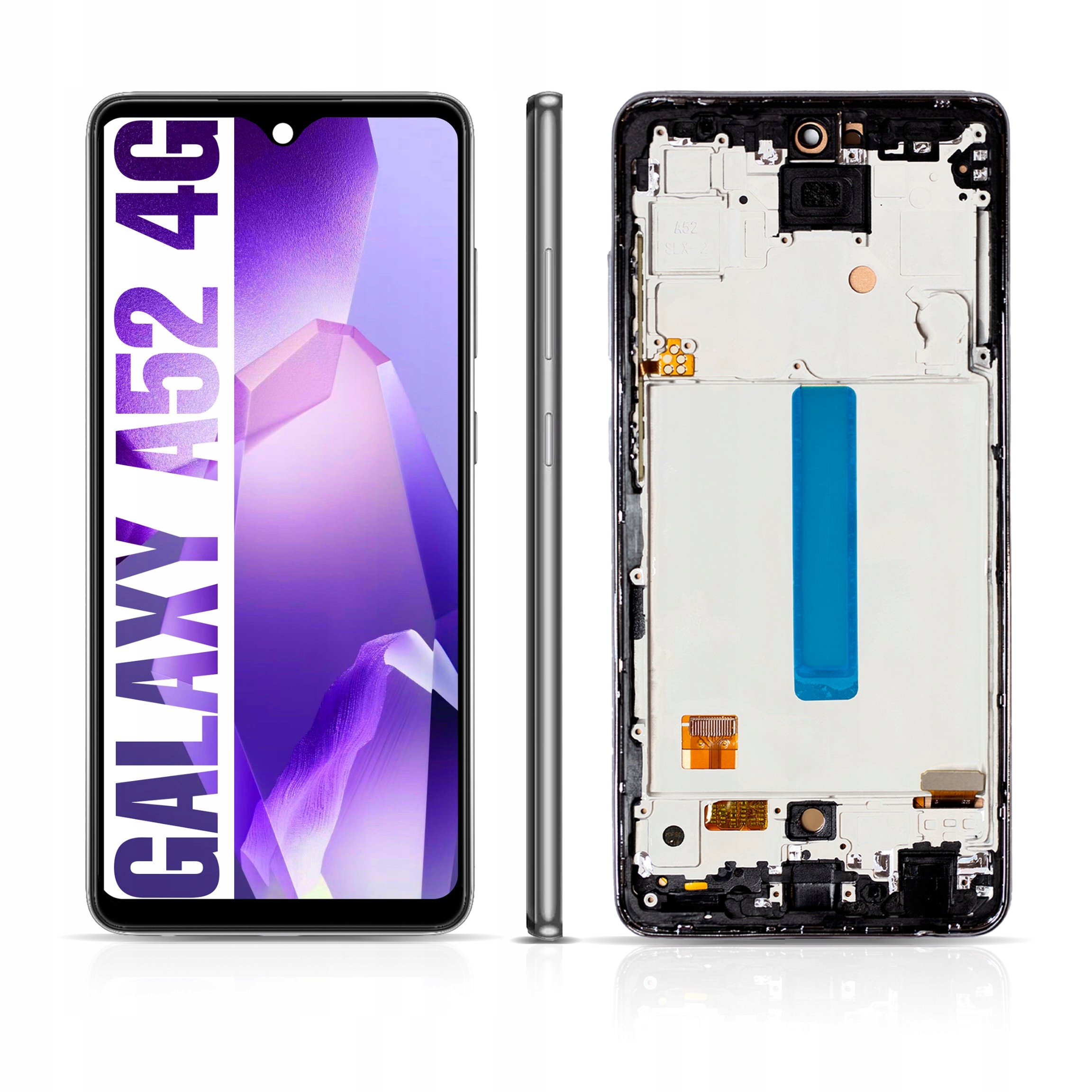 Displej pro Samsung Galaxy A52 4G LCD Oled displej Rámeček SM-A525F