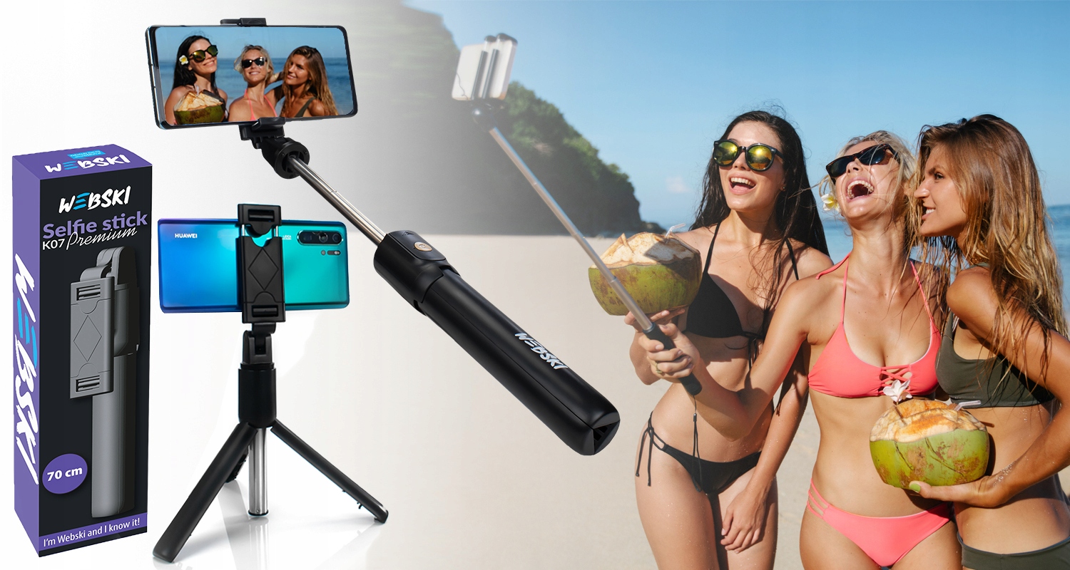 STATYW DO TELEFONU SELFIESTICK SAMOWYZWALACZ TORBA Rodzaj selfie stick