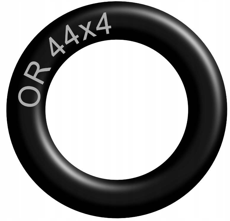Oring 44X4 mm NBR70 gumový olejotěsný tmel 100 ks