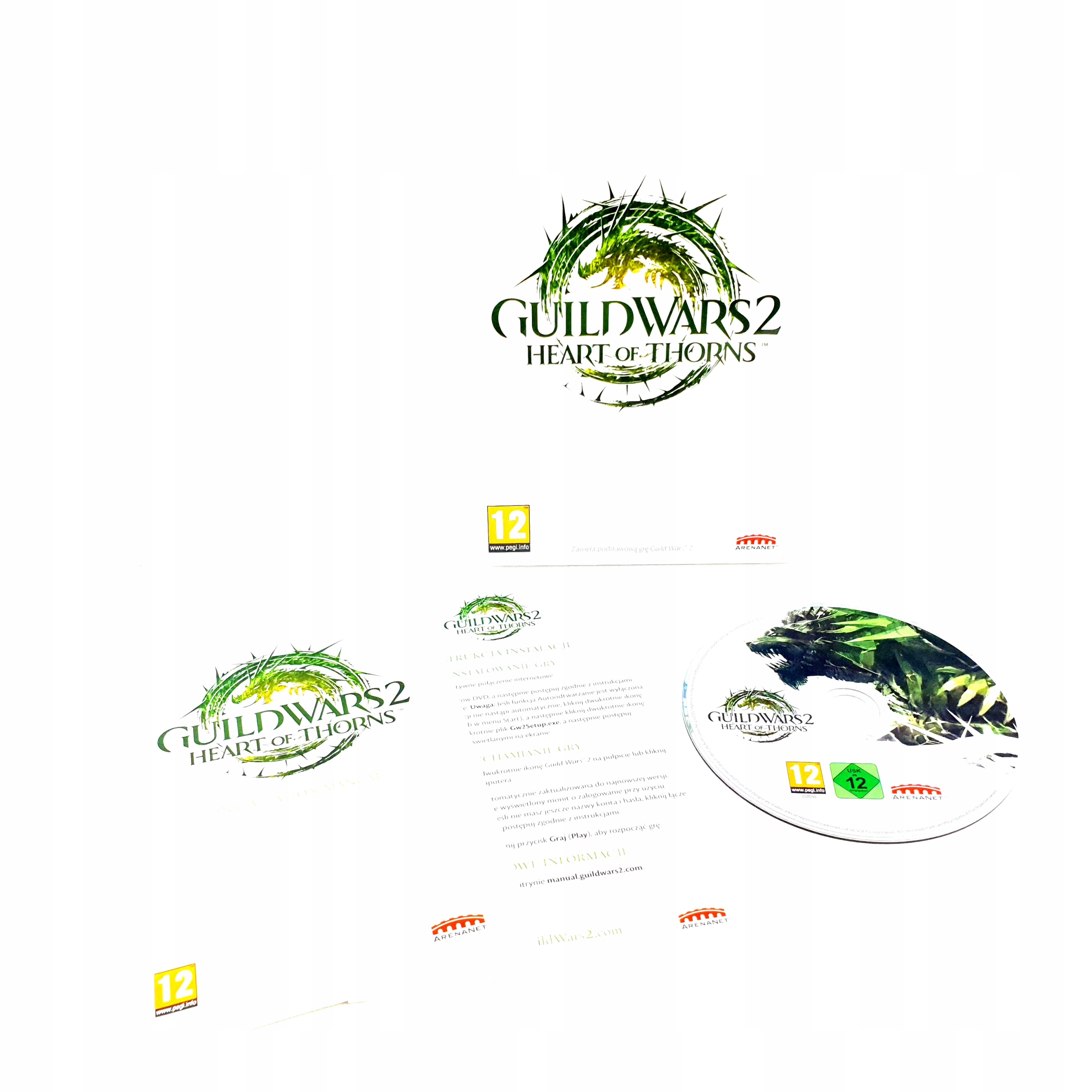 GUILD 2 HEART OF THRONES PUDEŁKO BEZ GRY