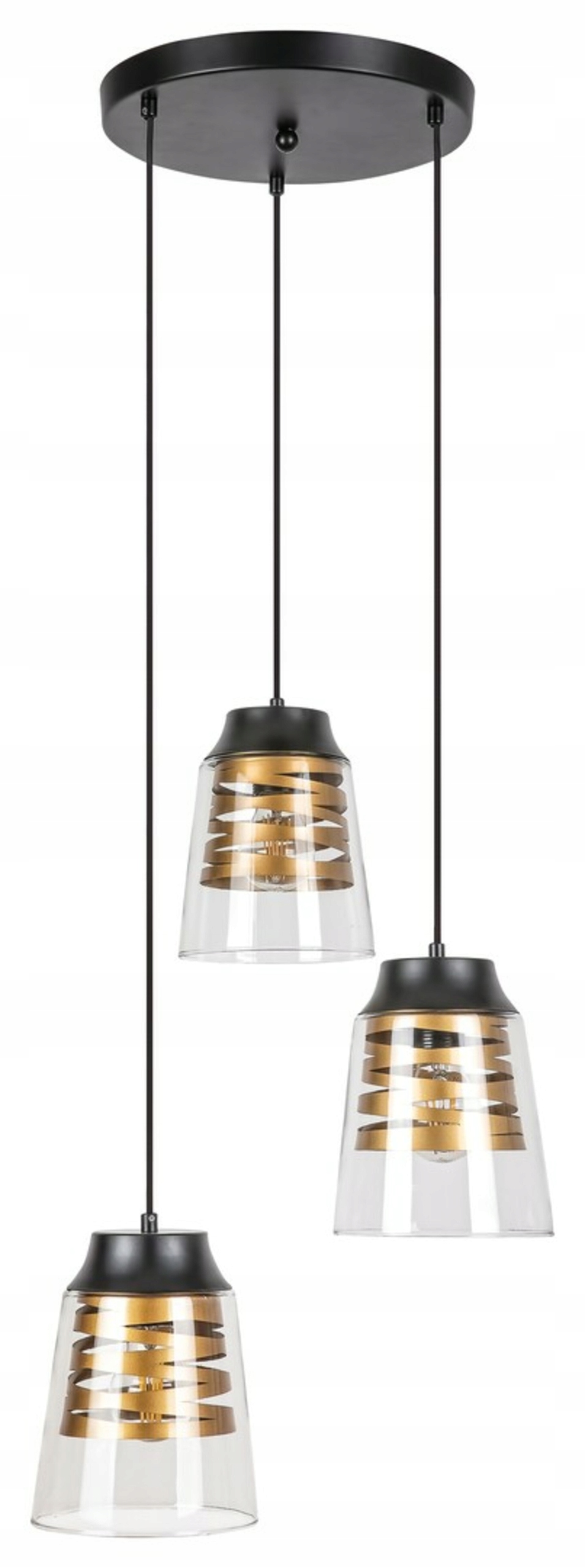 Rabalux Zenaida 3545 závesné svietidlo 3xE27, matná čierna sklo, max 3x60W