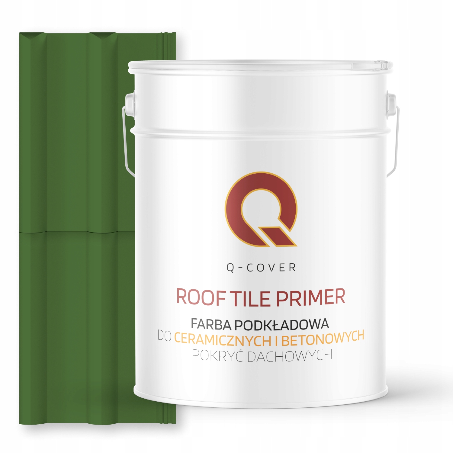 Podkladová Farba Na Keramickú Strechu Zelená Trávnatá Ral 6010 Mat 10 L