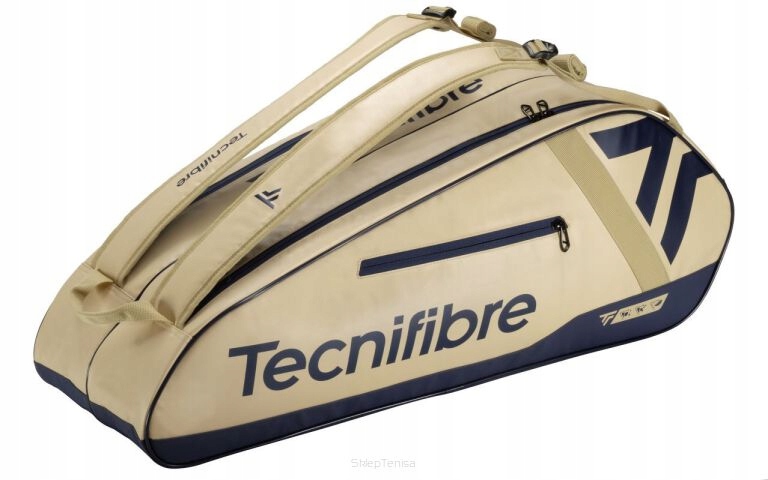 Torba tenisowa Tecnifibre Tour Endurance 6R beżowa