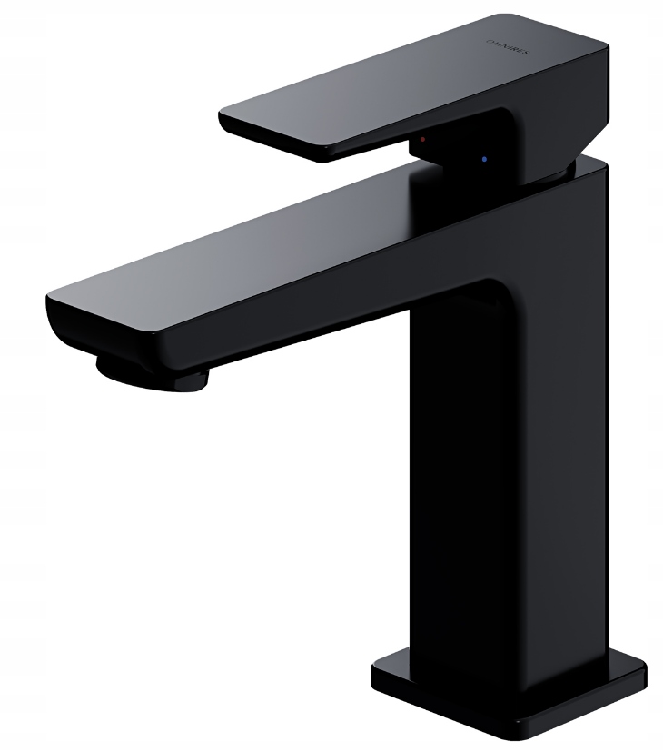 Omnires bateria umywalkowa Parma czarny mat PM7410BL