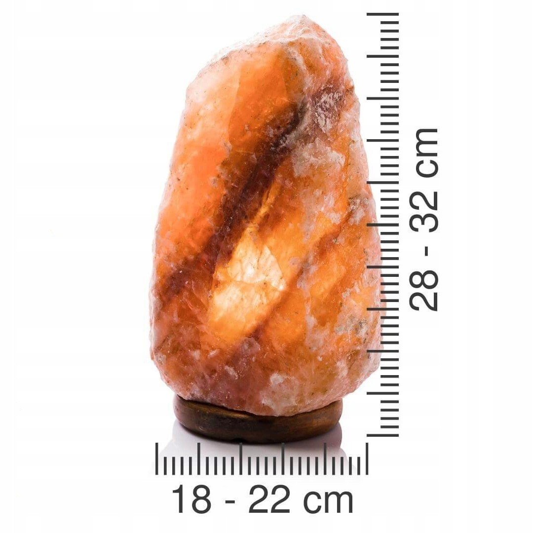 LAMPA SOLNA 10-12 KG JONIZATOR SÓL HIMALAJSKA NOCNA WYSTRÓJ ŚWIATŁO KLIMAT Marka bez marki