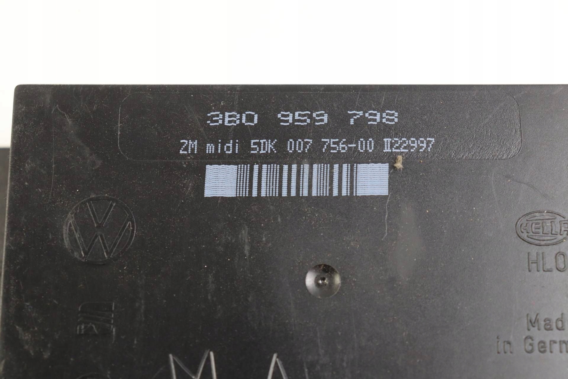 VW PASSAT B5 modul Bedienteil KOMFORTU 3B0959798