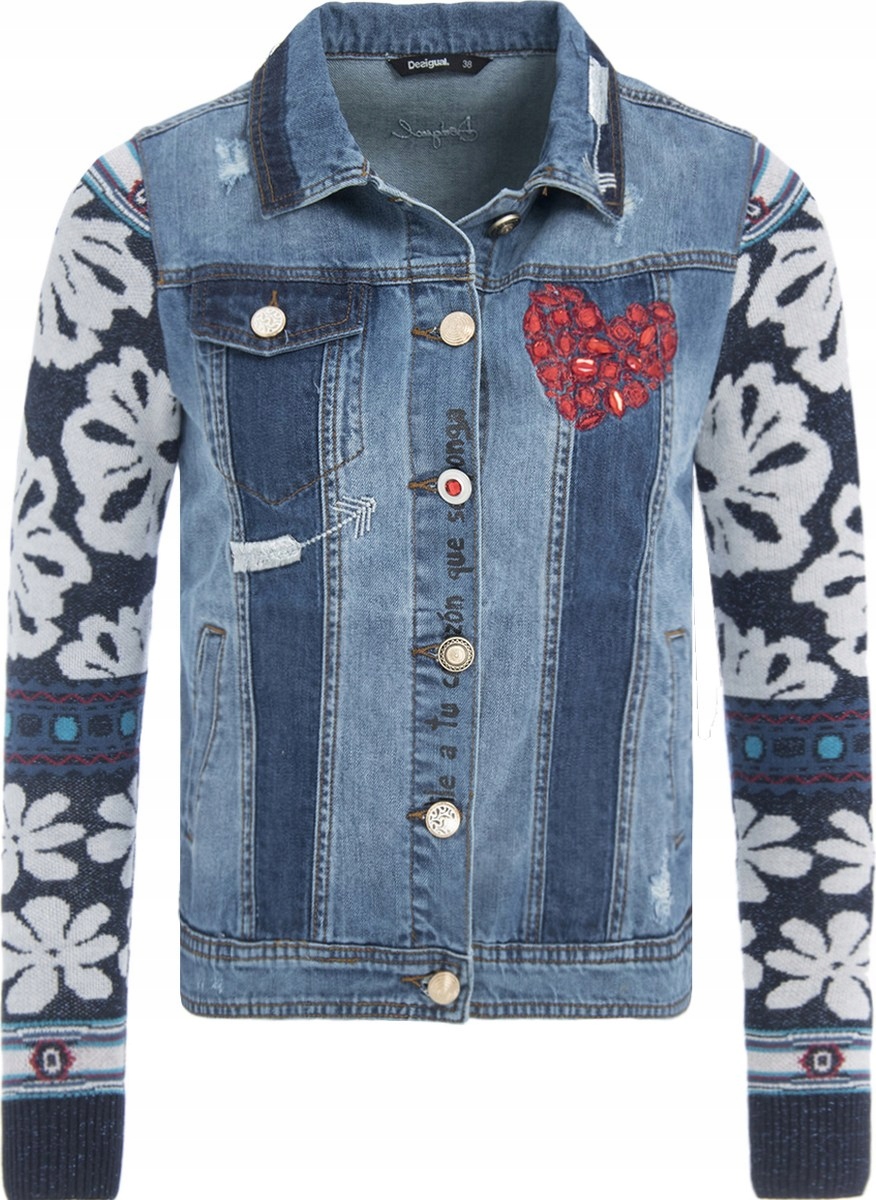 

Desigual Chaq Gaelle kurtka jeansowa r.34 PH169 7
