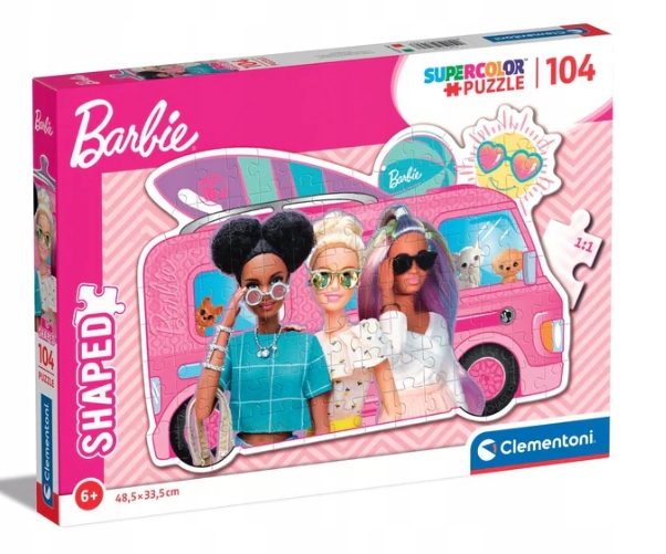 

Clementoni Puzzle 104 El Barbie Shaped 27162