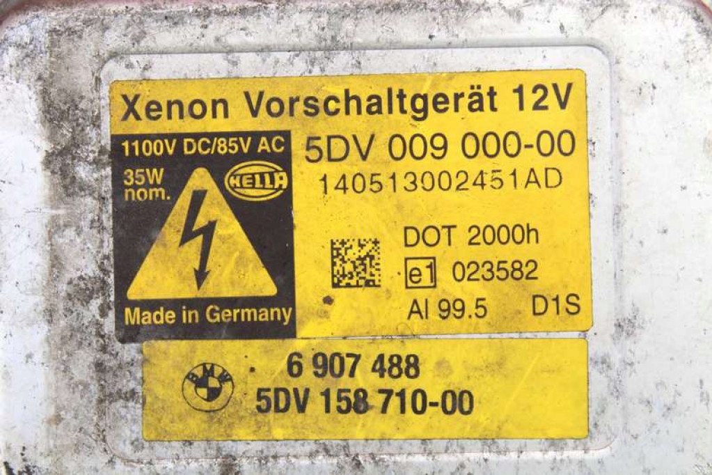 control unit XENON KSENON left 6907488 BMW E65 05-08