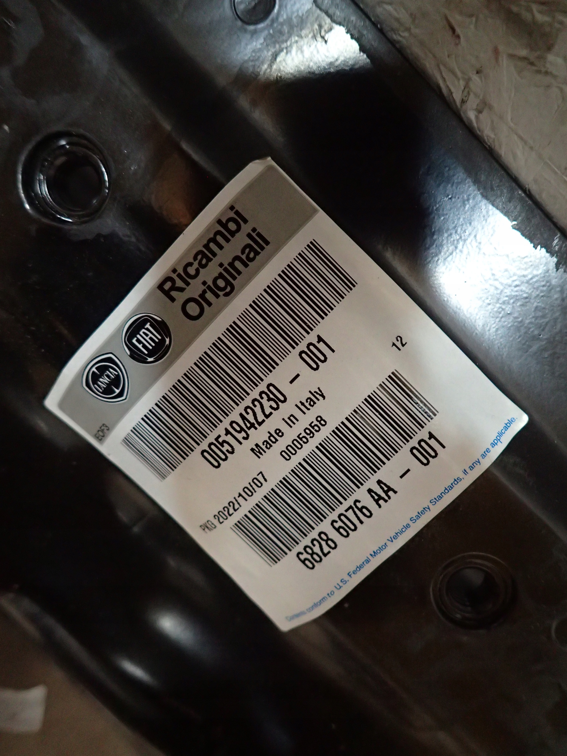 PAS TYŁ FIAT 500X Producent części Fiat OE