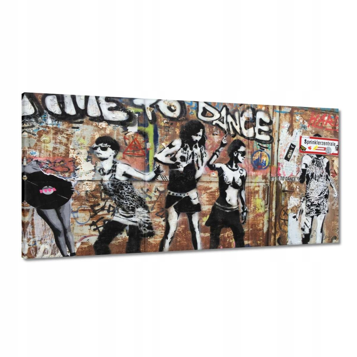 Obrazy 180x90 Graffiti Pouličné umenie