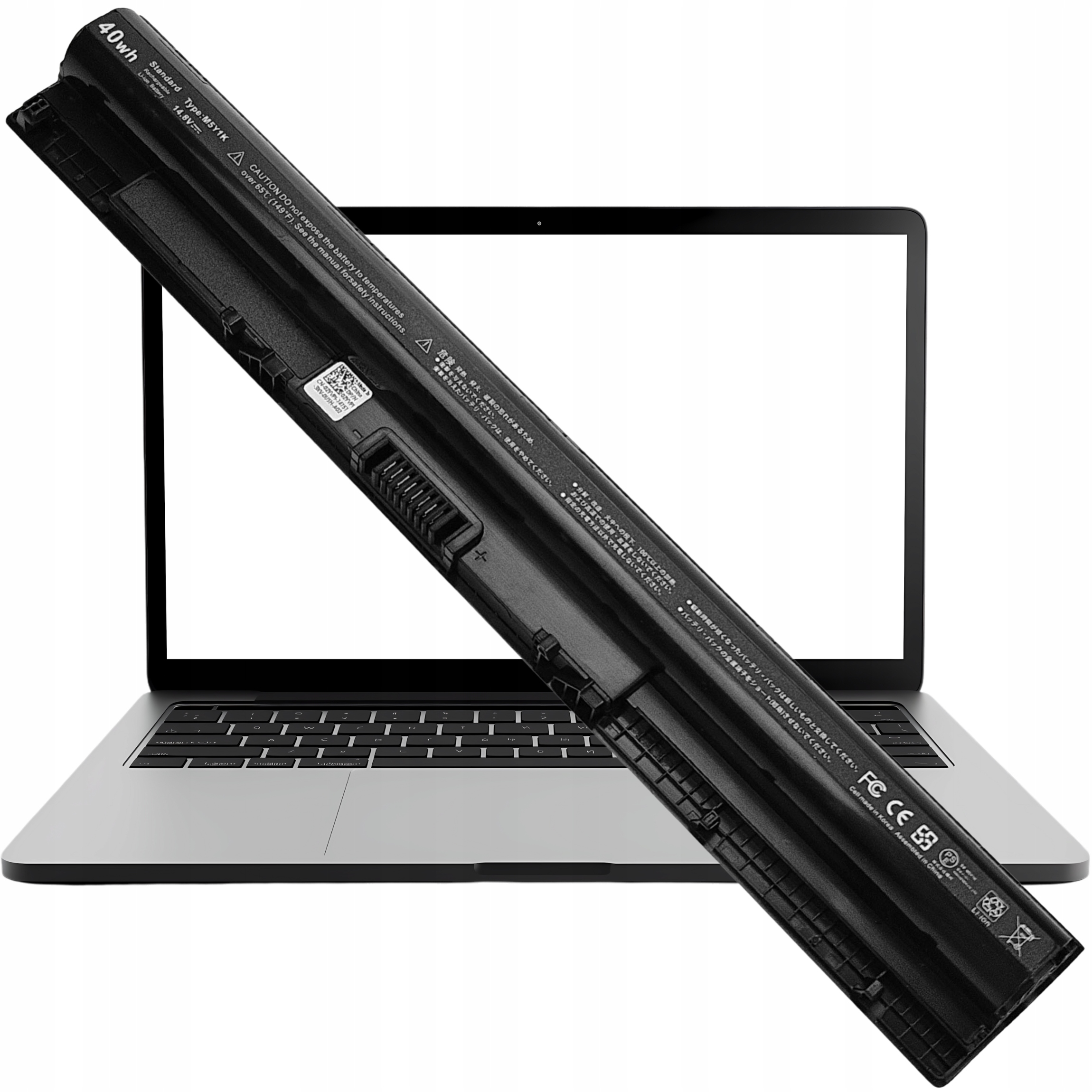 Bateria do Dell M5Y1K Inspiron 3551 3558 5551 5555 5558 5559 5758 5759 5755