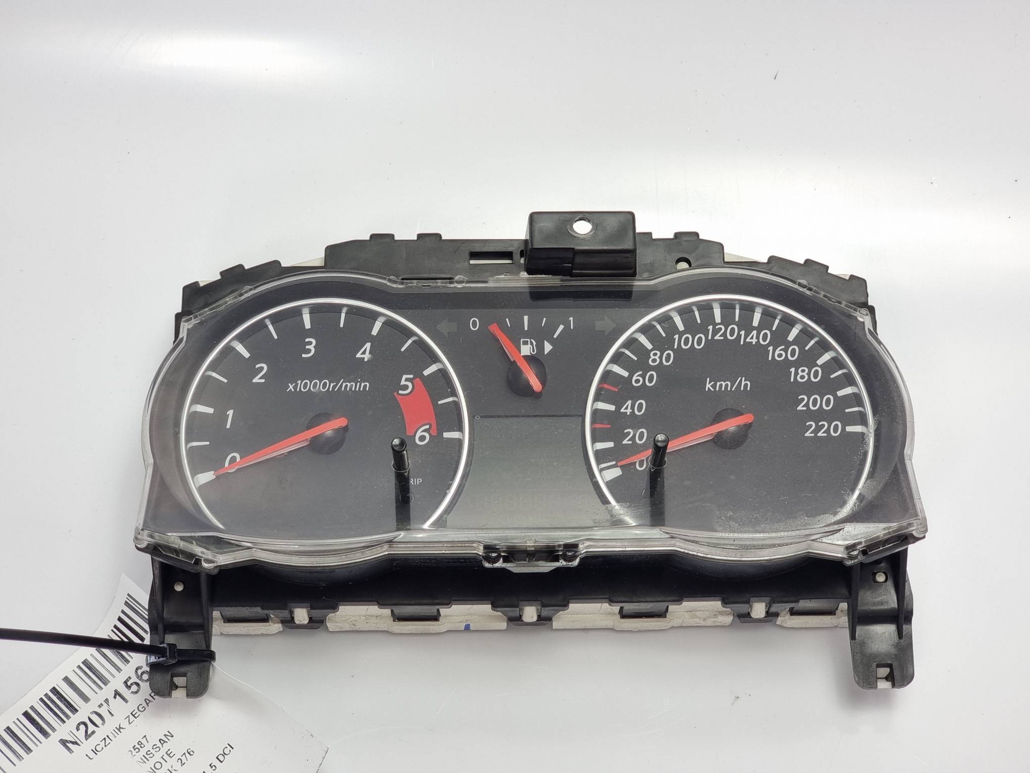 dials clock BH53E NISSAN NOTE