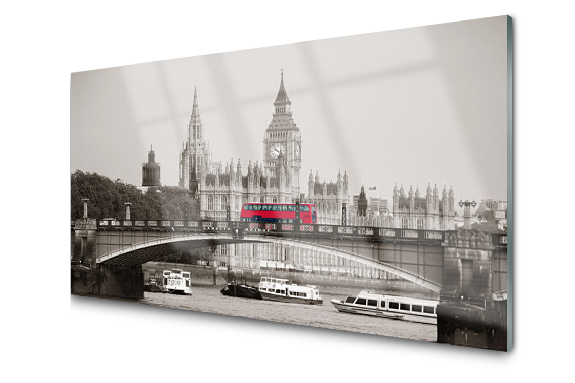 

Panel szklany Płytka Most Londyn Big Ben 120x60