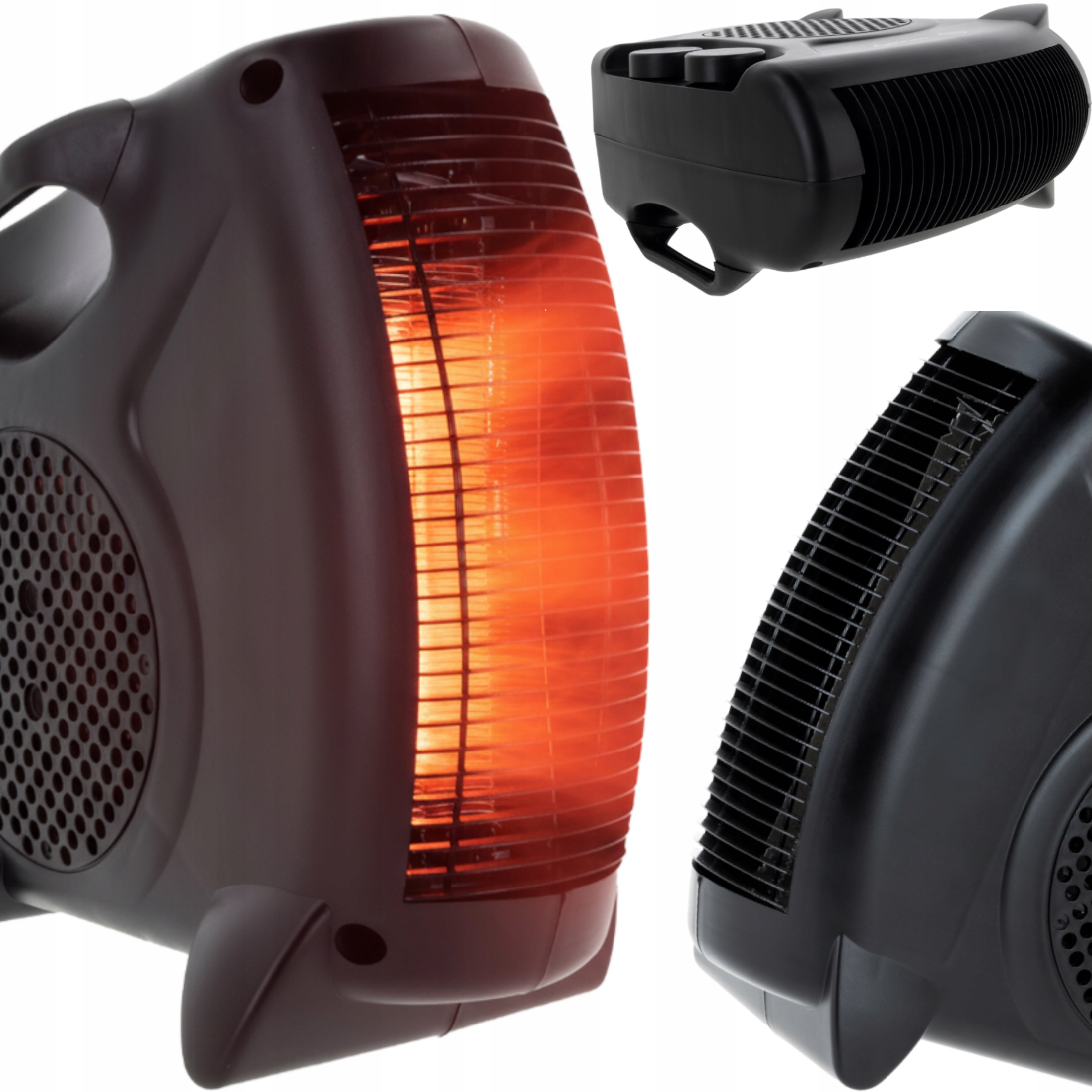 Výkonný, Stylový Elektrický Mini Ohřívač S Dlouhou Životností 2000 W