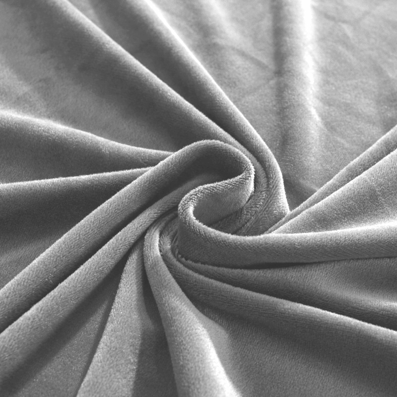 Potah Na Křeslo, Světle Šedý Velur Pro 1 Osobu