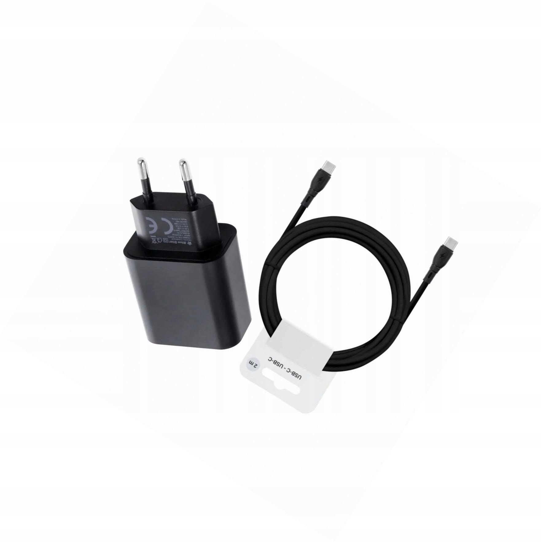Ładowarka Usb-c Szybka 20W z długim kablem 2m do Samsung Galaxy A41