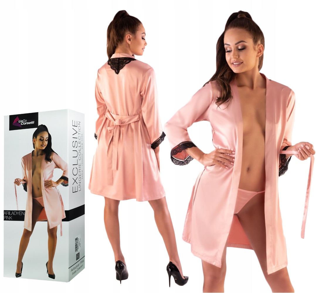 

LivCo Corsetti Ariladyen szlafrok + stringi S/m