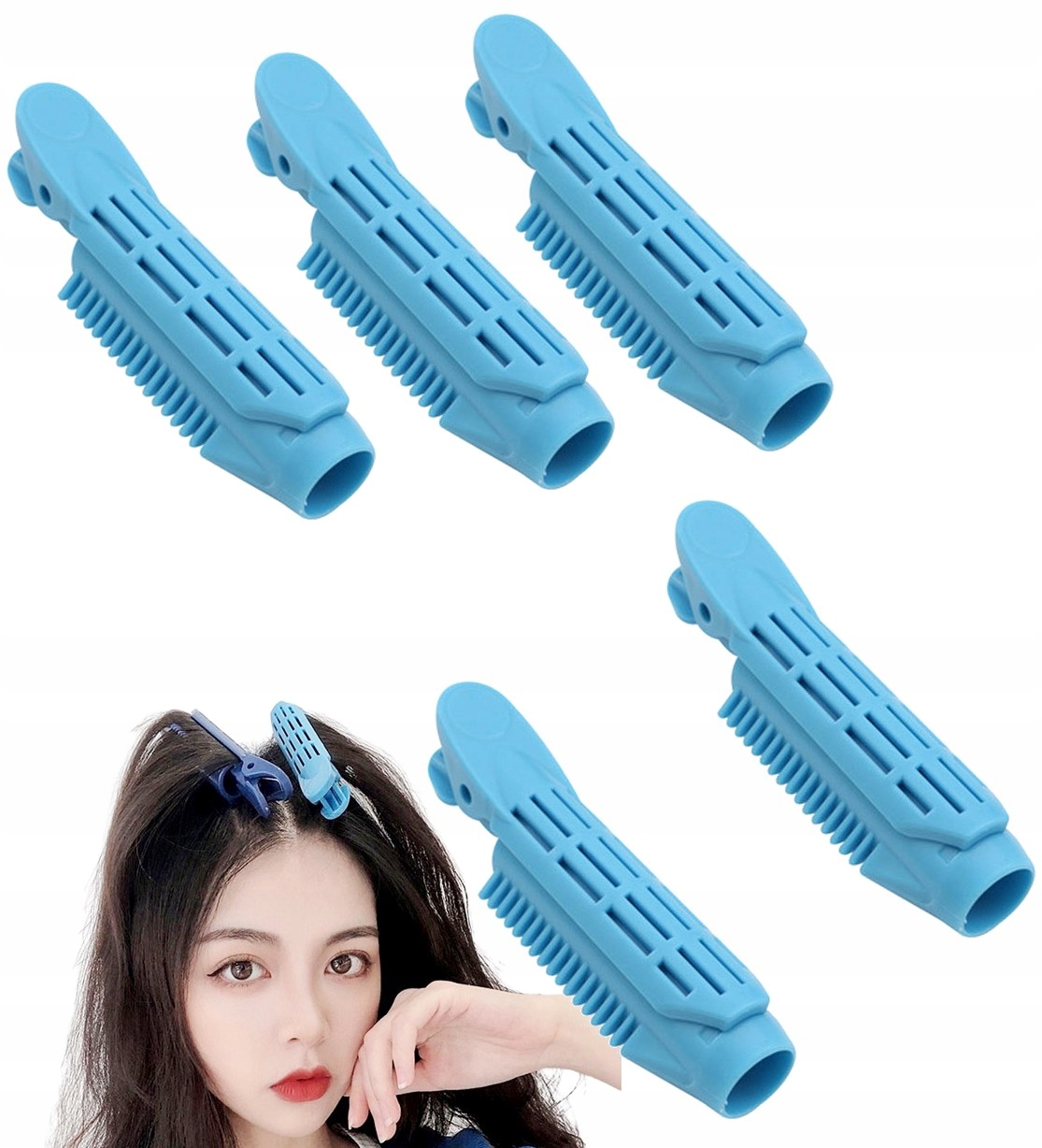 

Spinka 5szt wałek klips unoszenie włosów u nasady