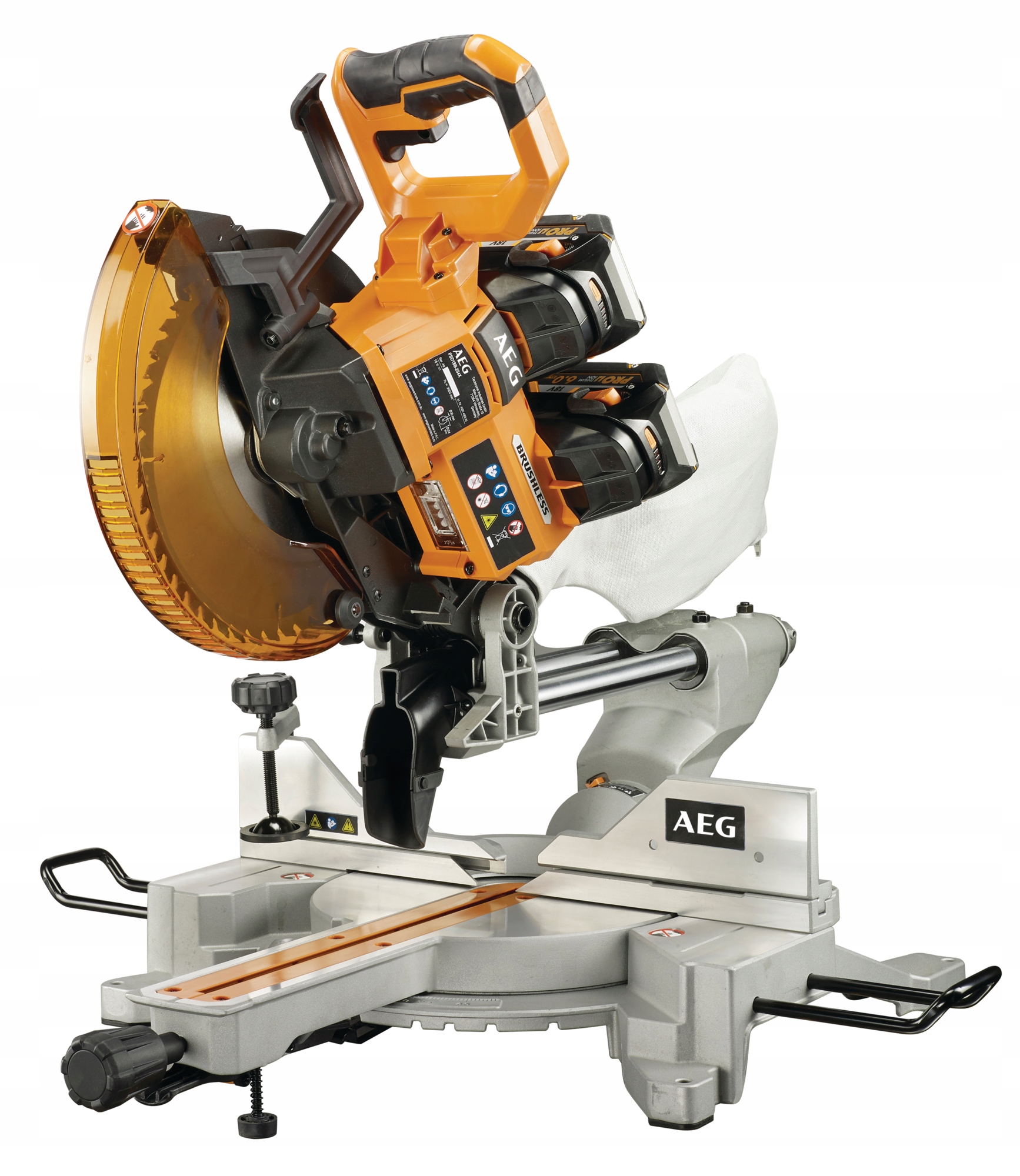 Aeg Akumulátorová pokosová pila Pokosová Pila Aeg BPS18-254BL-0 254 mm 18V
