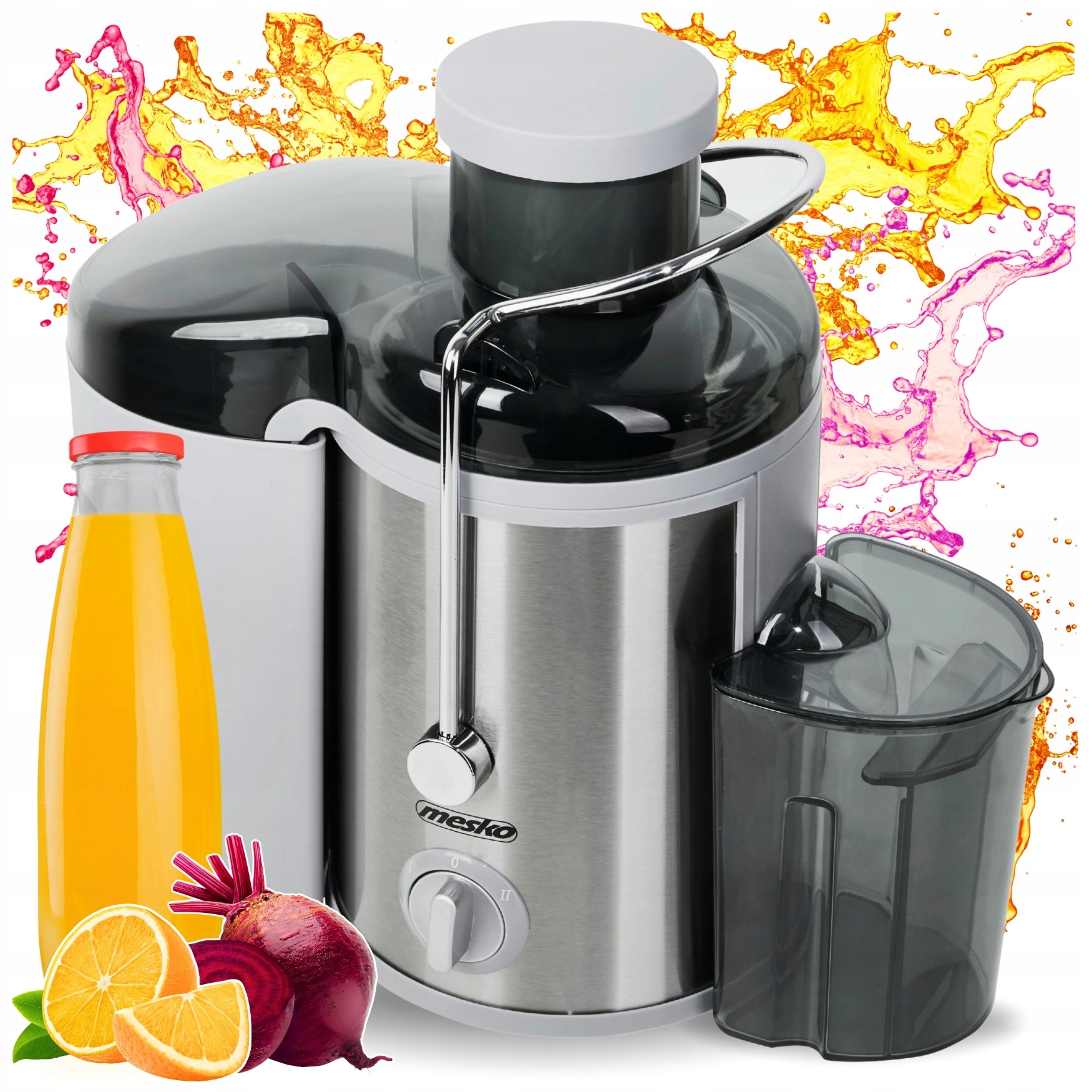 Elektrický Samočistící Odšťavňovač Na Citrony 3V1