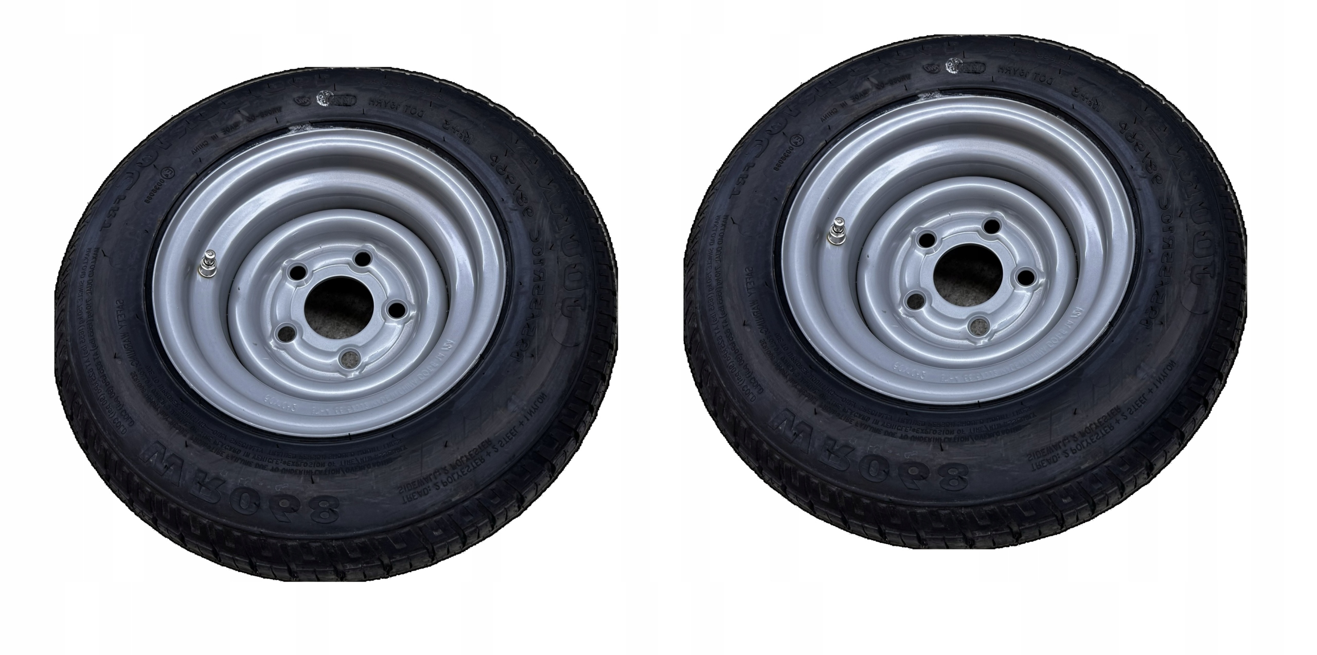 Dvě kola Journey WR068 195/55 R10C ET-4 5x112 otvor 66,5 ráfky 6J 98/96P