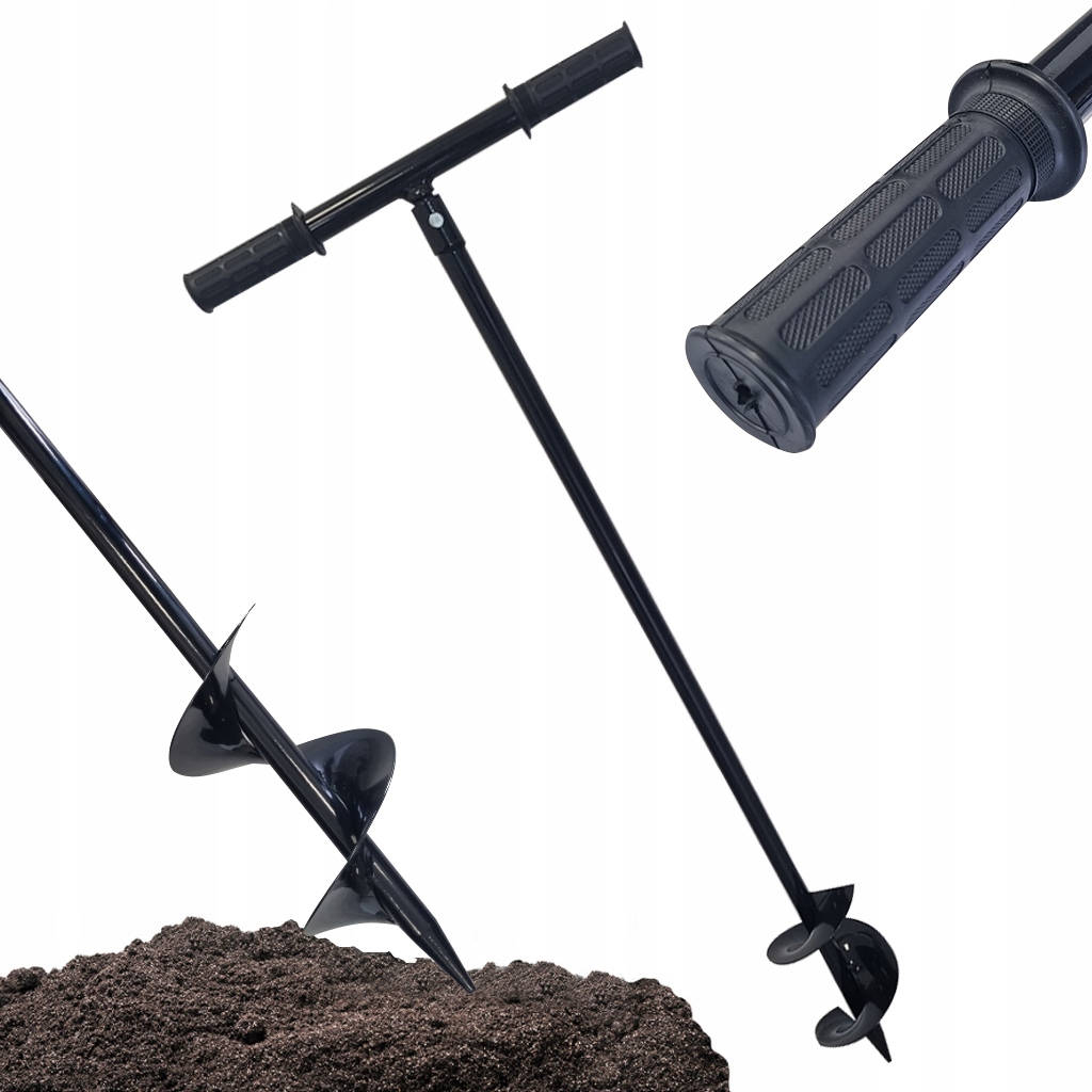 Świder Do Ziemii Gleby Ręczny Słupków Wiertnica Glebowa 150 mm Dołownik