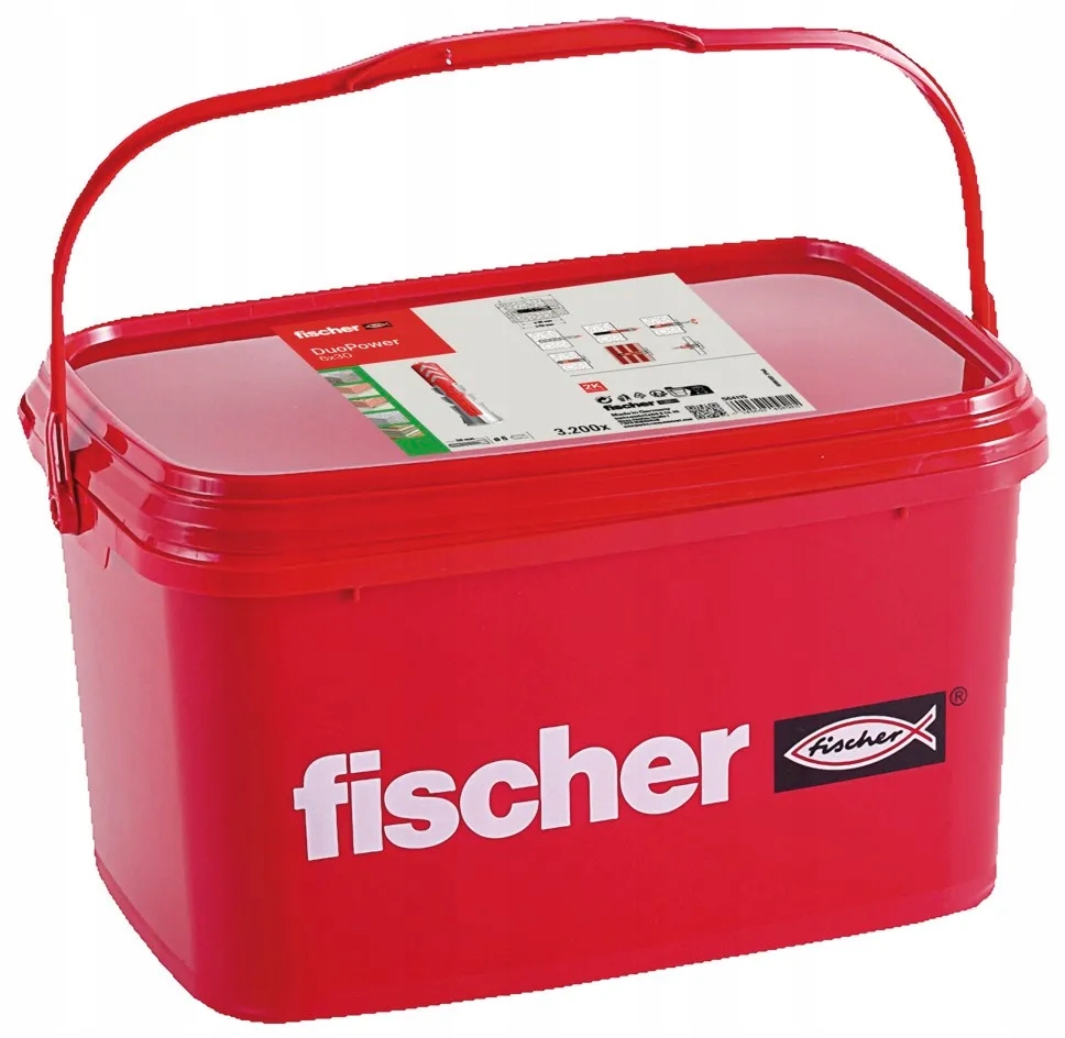 Univerzálne kolíky Fischer Duopower 8 x 40 mm 1200 ks v vedierku
