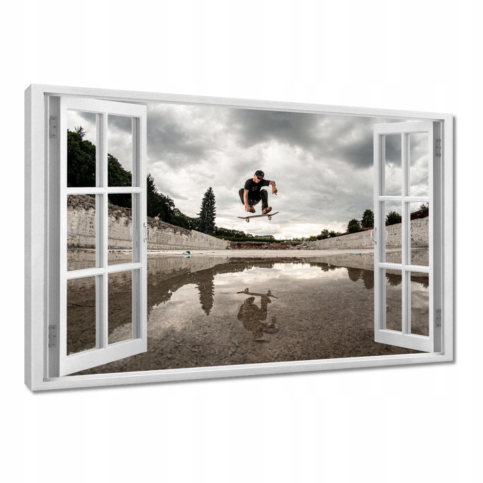

Obrazy 60x40 Deskorolka Deska Skoki
