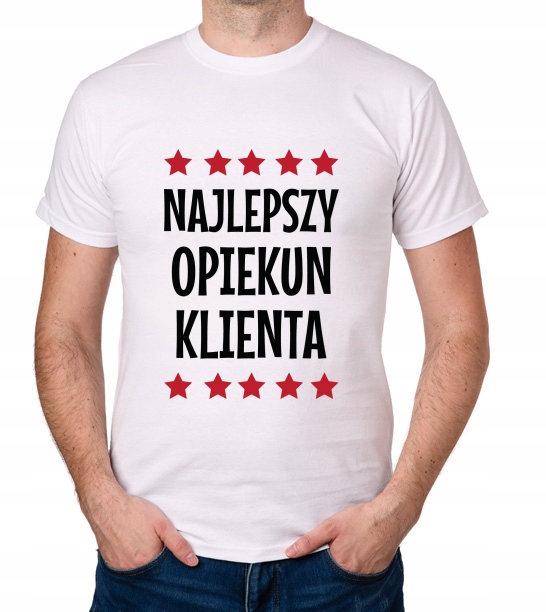 

koszulka Najlepszy Opiekun Klienta prezent