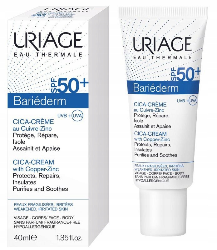 Uriage SPF 50. Uriage SPF. СПФ крем 50+ Урьяж. Урьяж Барьедерм крем. Bariederm cica крем